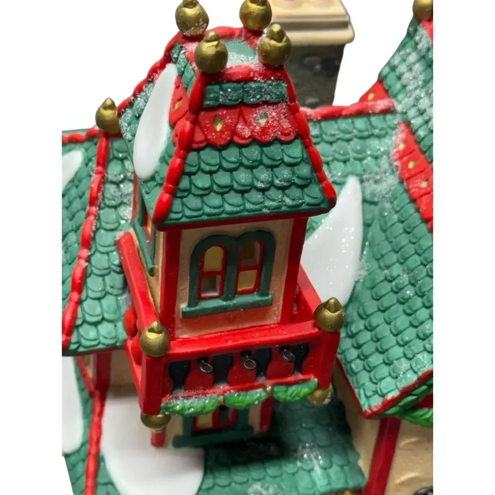 Dept 56 North Pole Series Glass Ornament Works 56396 Retired